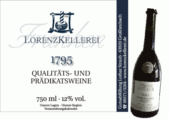 Startlogo der Lorenzkellerei